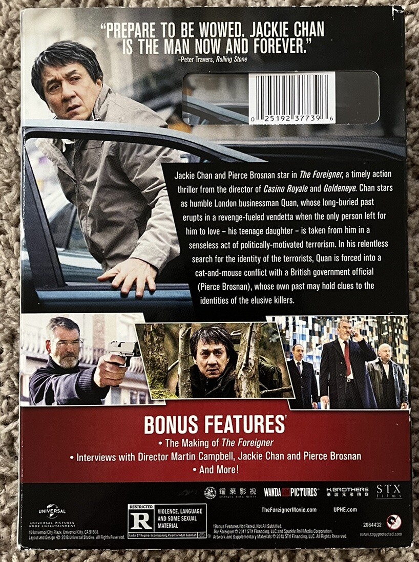 The Foreigner (DVD, 2017) for sale online | eBay