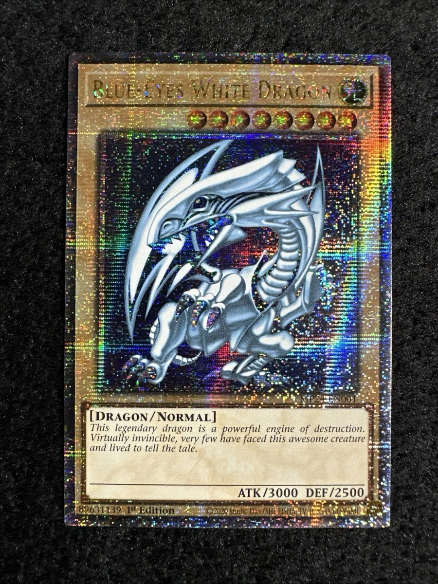 遊戯王 MP24-EN001 青眼の白龍 Blue-Eyes White Dragon  (英語版 1st Edition 25th クォーターセンチュリーシークレットレア) 25th Anniversary Tin：Dueling Mirrors Mega Pack 🔥YUGIOH • BLUE-EYES WHITE DRAGON • MP24-EN001 • 1st EDITION