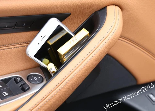 Accessories For BMW 5 Series G30 530I 2017-2021 Front Door Armrest Box Cover Kit