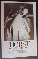 Horst His Work and His World 1984 photography art catalogue brochure Rochester