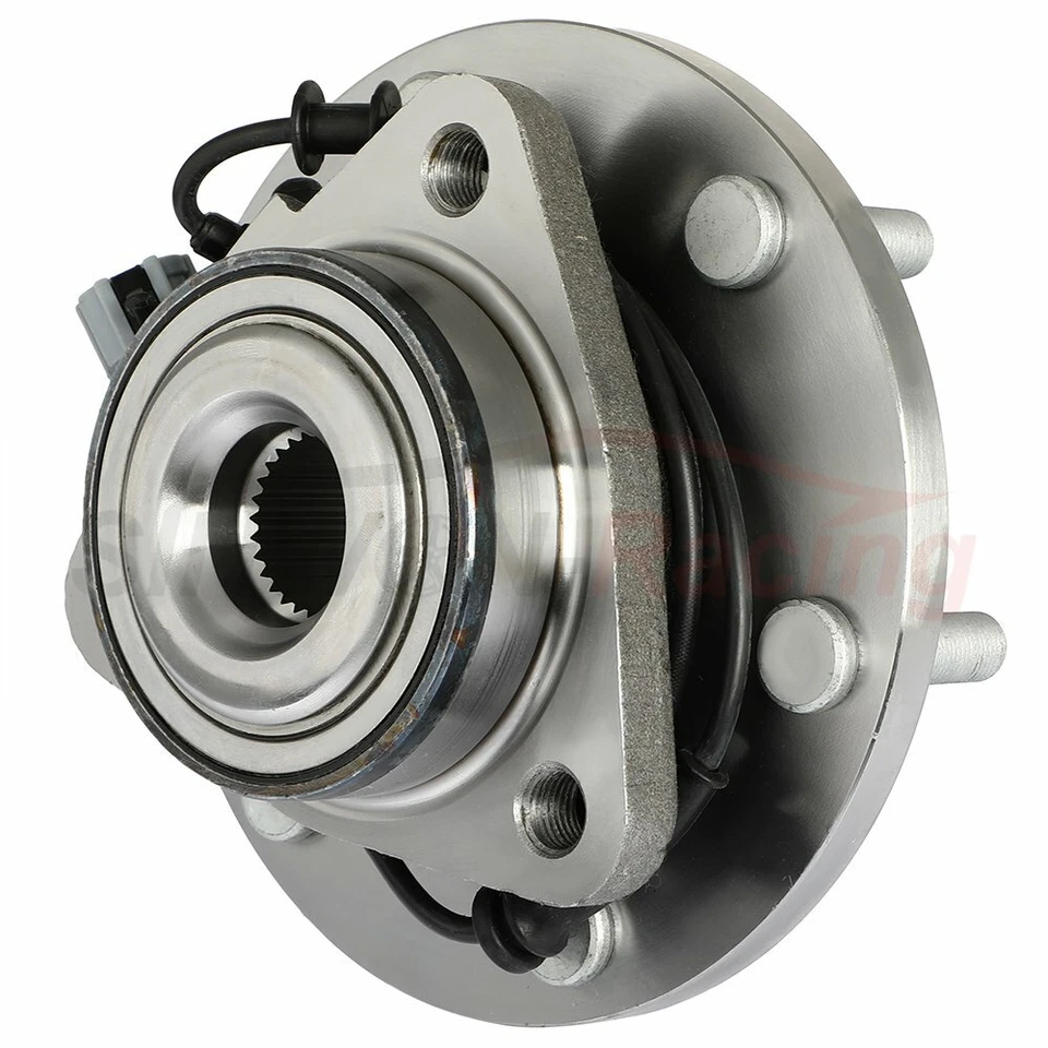 Conjunto de buje de cojinete de rueda delantera para Nissan Titan para Infiniti Qx56 2004-2007 Foto 3 de 4