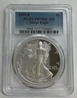 1999-P American Silver Eagle PR70 DCAM PCGS Blue Label