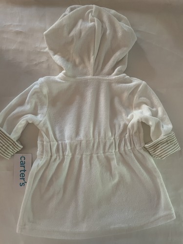 Bata de baño Carter's Baby Piggy nueva con etiquetas - Bronceada y blanca - Talla: 0 a 9 meses Unisex - Imagen 2 de 6
