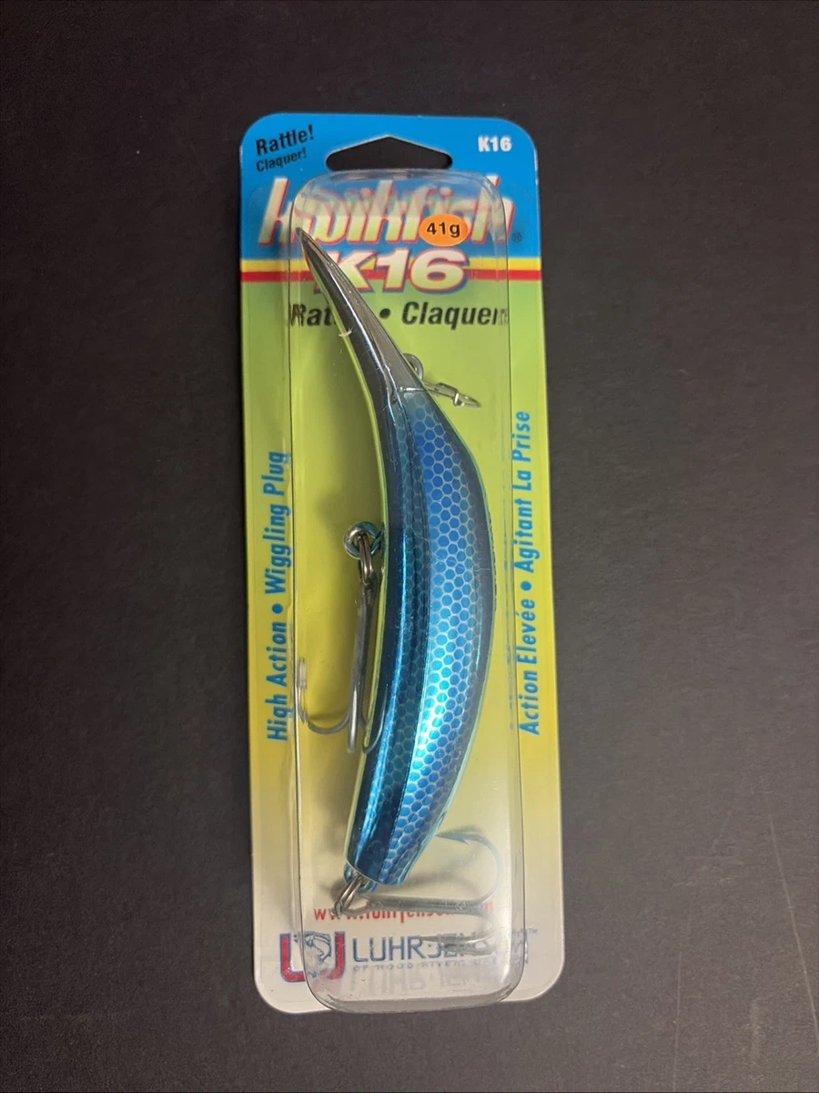Luhr Jensen K15 Kwikfish (Hochet) Leurre de Sac, Argent/Bleu
