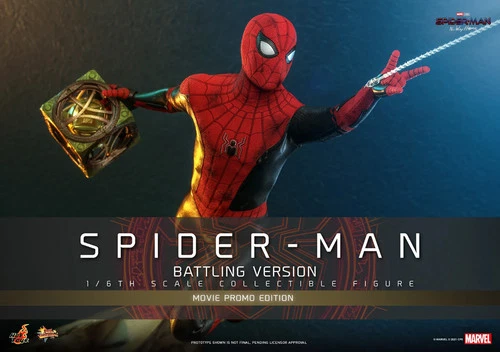 Edición promocional de película 1/6 Spider-Man NWH Spidey (versión de batalla) Hot Toys 909872