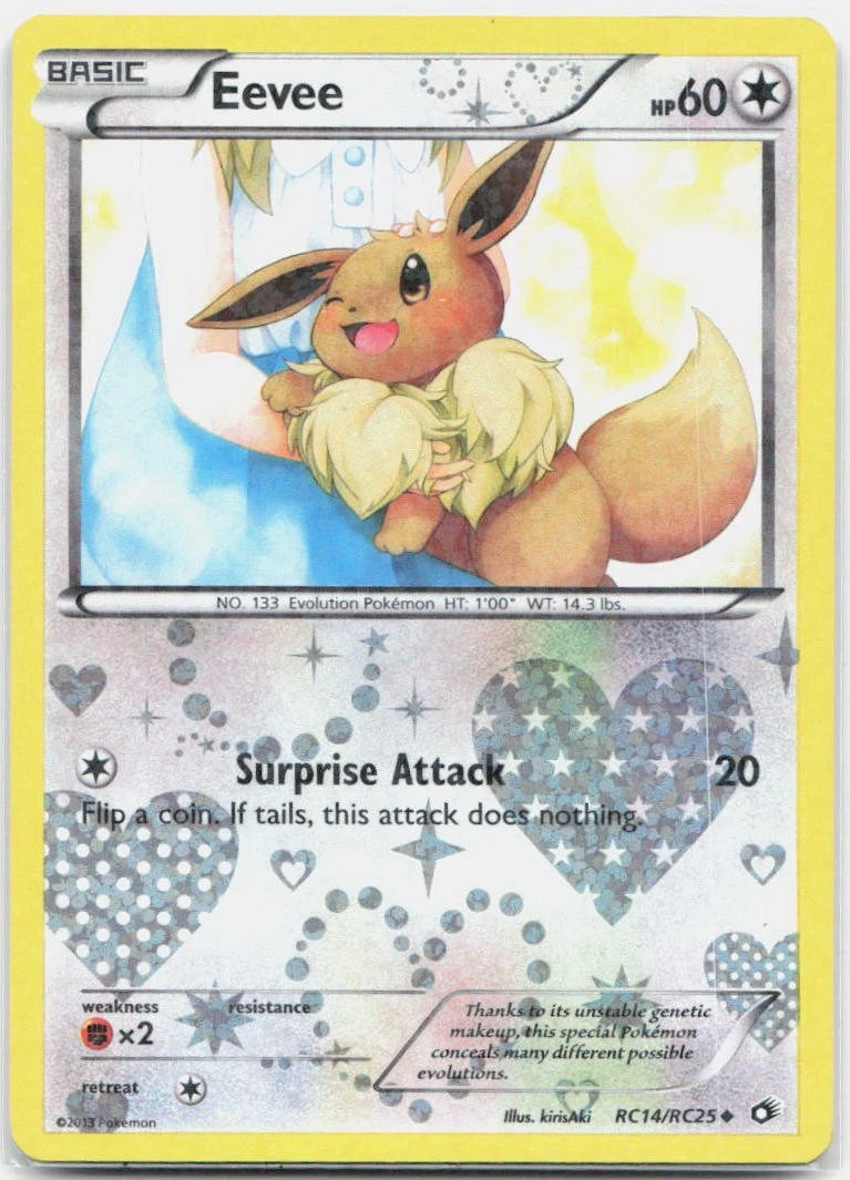 Eevee RC14/RC25 Legendary Treasures: Radiant Collection for sale
