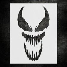 Halloween Pumpkin Face Stencil for DIY Crafts and Holiday Decor - StencilAir