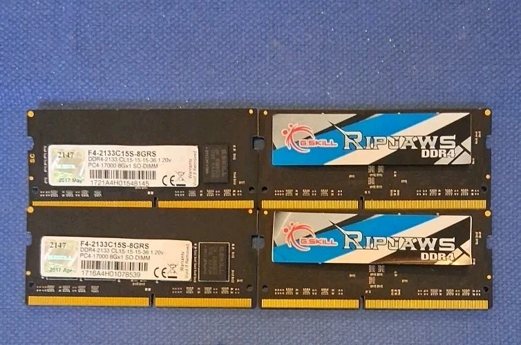 G. SKILL PC4-17000 (DDR4-2133) Bus Speed Computer RAM 32 GB Total