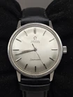Omega Seamaster 34mm Silver Tone Dial Automatic Swiss Mens Watch 165.002