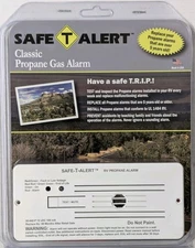 Safe-T-Alert 30-442 Classic RV Propane Gas Alarm - Flush Mount 12V - White - NEW