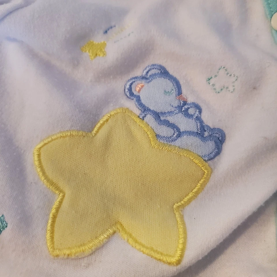Conjunto Camisa y Florero Oso Estrella Conjunto Bebé 6-9 Meses Bright Future Hecho en EE. UU. Foto 2 de 4