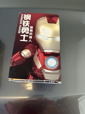 Super Hero Dance Hero Dancing Iron Man With Sound & LED Lights tested working