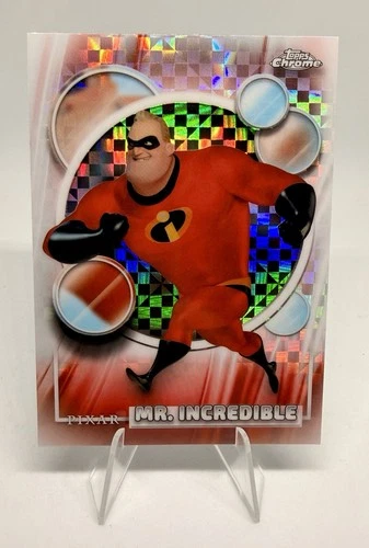 2026 Topps Chrome Disney Mr. Incredible X-Fractor Incredibles Movie