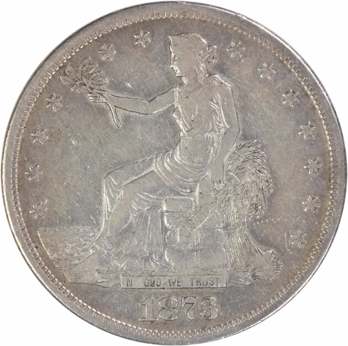 银色1873 年美国贸易元(1873-1885) | eBay