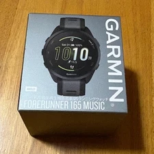 GARMIN FORERUNNER 165 MUSIC GPS Running Watch AMOLED Display 450 Songs