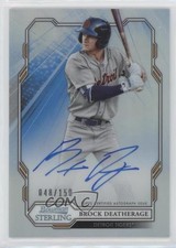 2019 Bowman Sterling Prospect Refractor /150 Brock Deatherage #BSPA-BD Auto a8r
