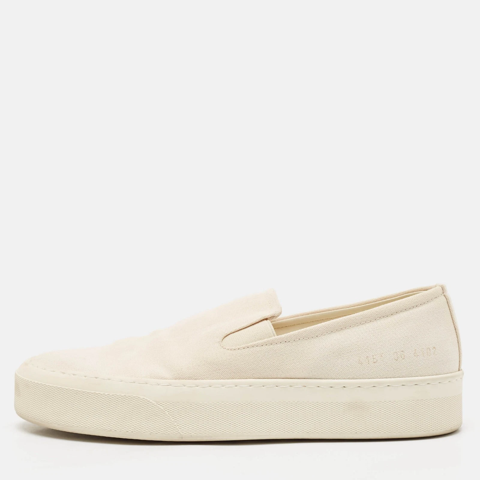 Sneakers slip on Common Projects in tela bianca taglia 36