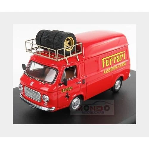 1:43 Rio Fiat 238 Van Tetto Alto Assistenza Corse Ferrari 1970 With Rack RIO4655 - Immagine 2 di 2