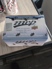 MVP 2018-19 Hockey Complete 250- Card Base Set (Sealed Set)