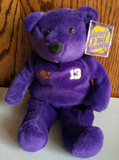 Vintage Salvino's B-Ball Bammers Wilt Chamberlain 13 Basketball NBA Teddy Bear