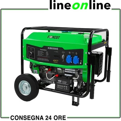 Generatore di corrente 5,5 Kw Foxcot KB6500