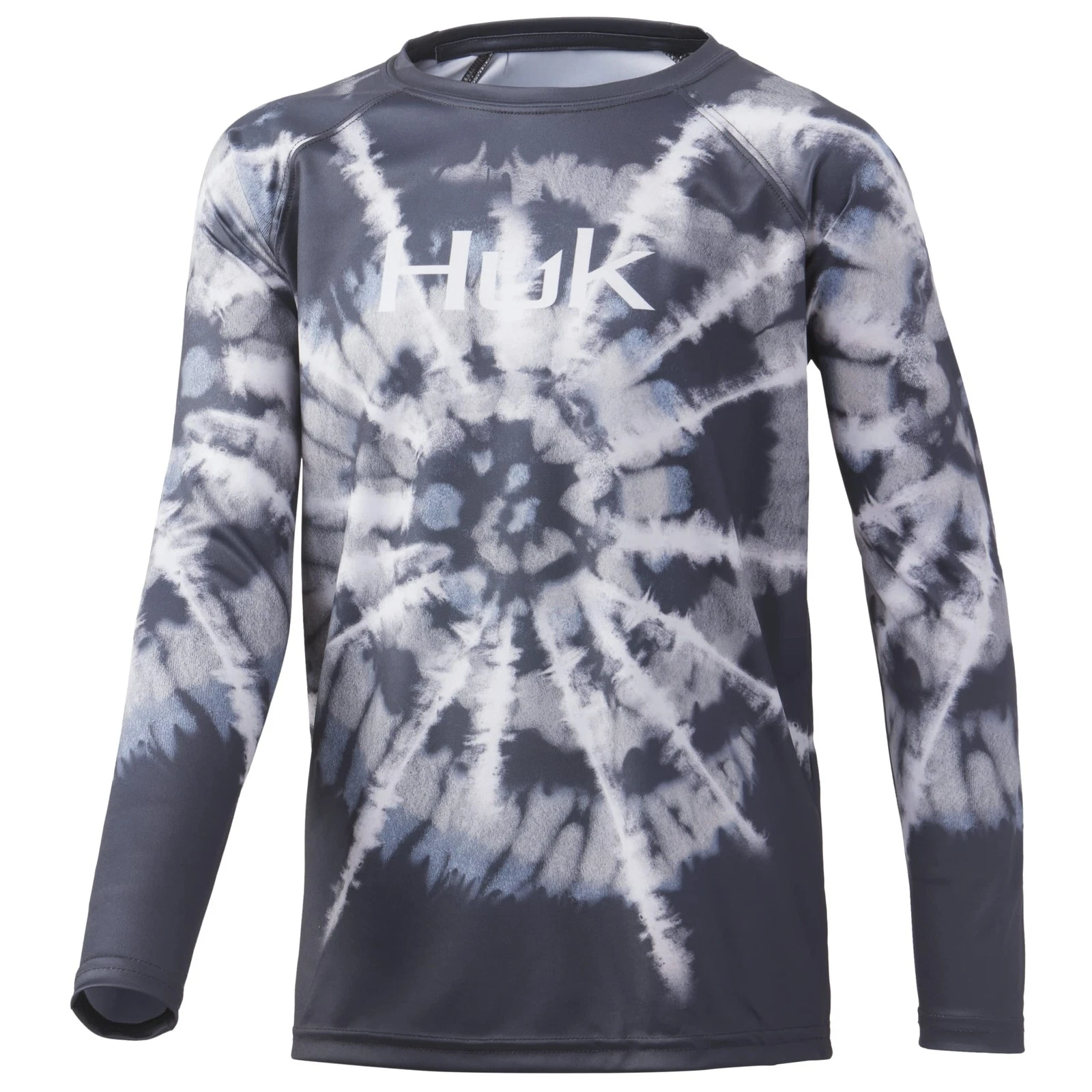 Kids' Standard Pursuit Long Sleeve Sun Protecting Fishing Shirt, Spiral Dye-V...