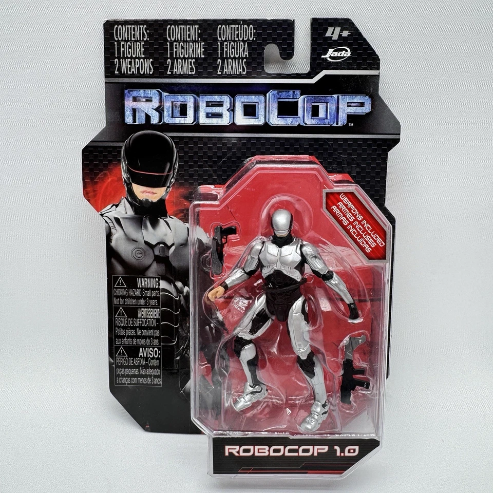 RoboCop 1.0 Action Figure 2014 Jada Toys 84125 Collectible New - Image 2 of 4