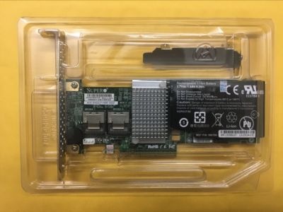 Supermicro AOC-SAS2LP-H8iR LSI 9260-8I 512MB PCIex8 SAS 6GBs /8 Port+ Battery 