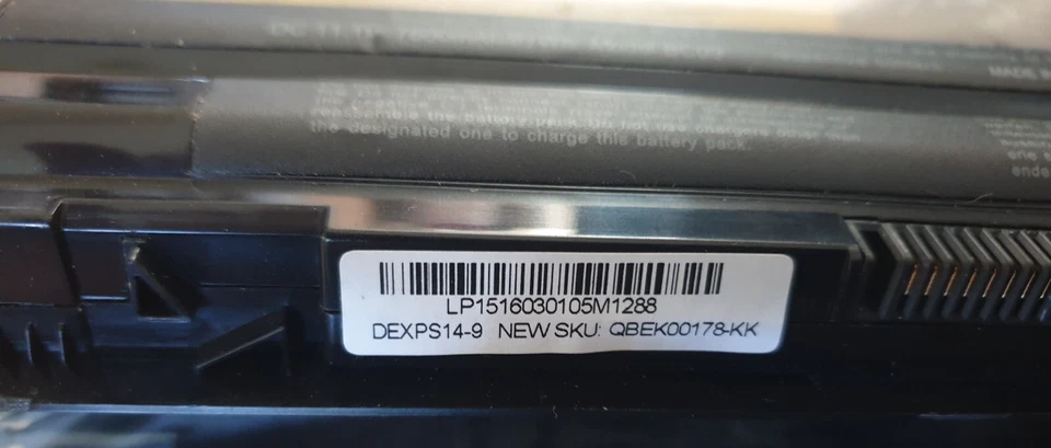 JOB LOT OF 4 x new UNTESTED LAPTOP BATTERIES 4- 9 CELL MIXED BRANDS - Image 3 of 4