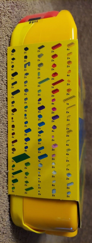 LEGO CLASSIC CREATIVE SUITCASE - 213 PC. SET - #10713 - NEW - Picture 5 of 6