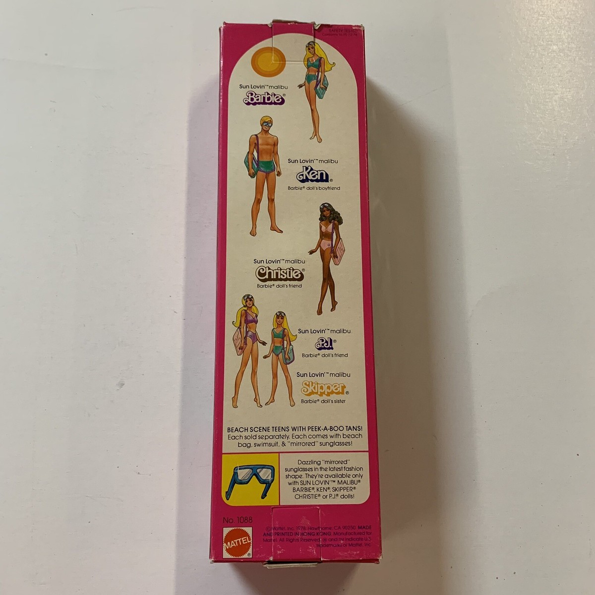 Sun Lovin Malibu Ken Doll #1088 Original box 1978 NO