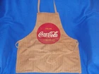 Vintage Coca-Cola Coke Soda Jerk Apron Embroidered Coca-Cola Patch