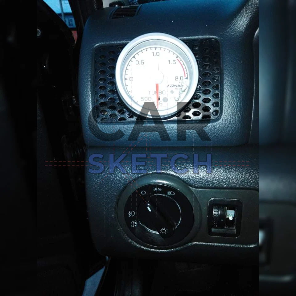 Cápsula medidor de ventilación de aire Skoda Octavia 4 52 mm Foto 4 de 4