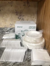 New Erayak Environmentally Friendly Dinnerware Set 300pc For 50 Guests