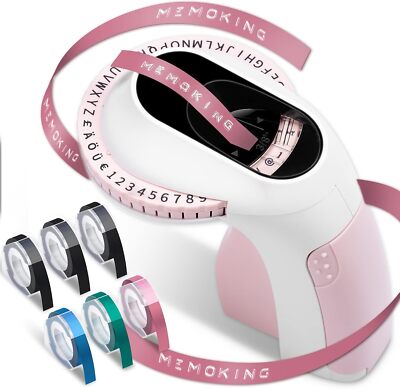 Dymo Omega Embossing Label Maker with Label Tapes 9mm Dymo Junior Embosser