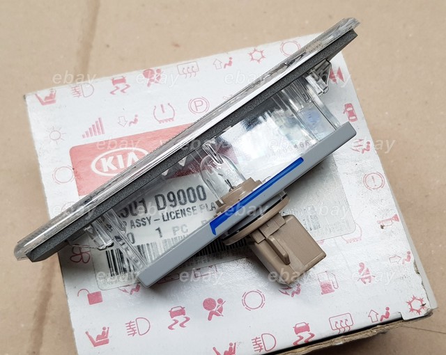 OEM License Plate Modules Lamp 1pc KIA Soul 20202021 Stonic 2017