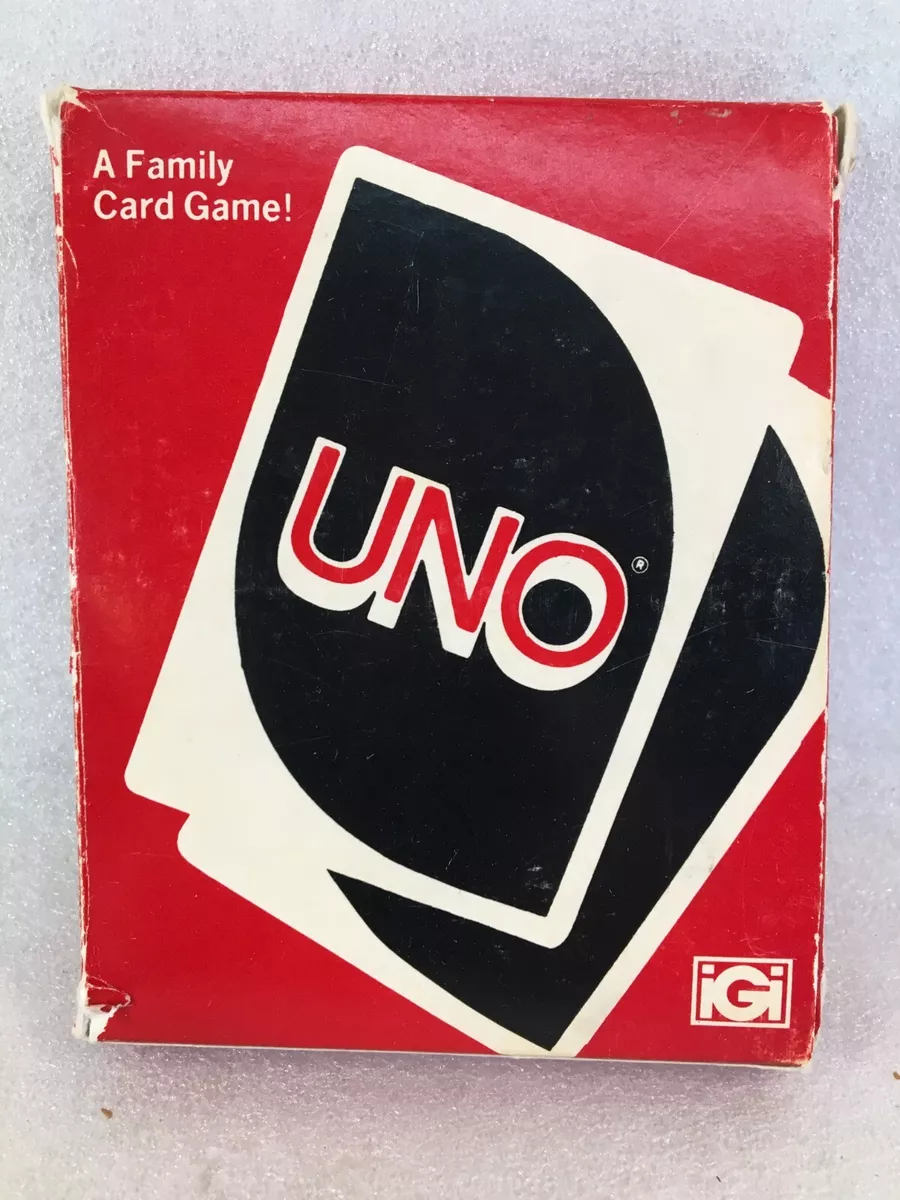 Vintage 1978 UNO Card Game 108 Cards Complete Set in Box