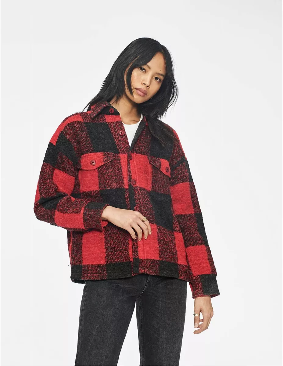 Anine bing bobbi flannel clearance jacket