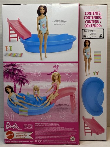 Barbie Swimming Pool and Slide-One Doll included - Picture 2 of 17