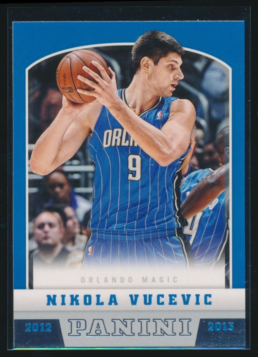 2012-13 Panini #258 Nikola Vucevic RC Rookie Card Orlando Magic  Chicago bulls