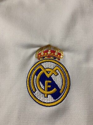 Real Madrid M Jersey 2003 2004 White Shirt Home Soccer Real Madrid M Jersey 2003 2004 White Shirt Home Soccer