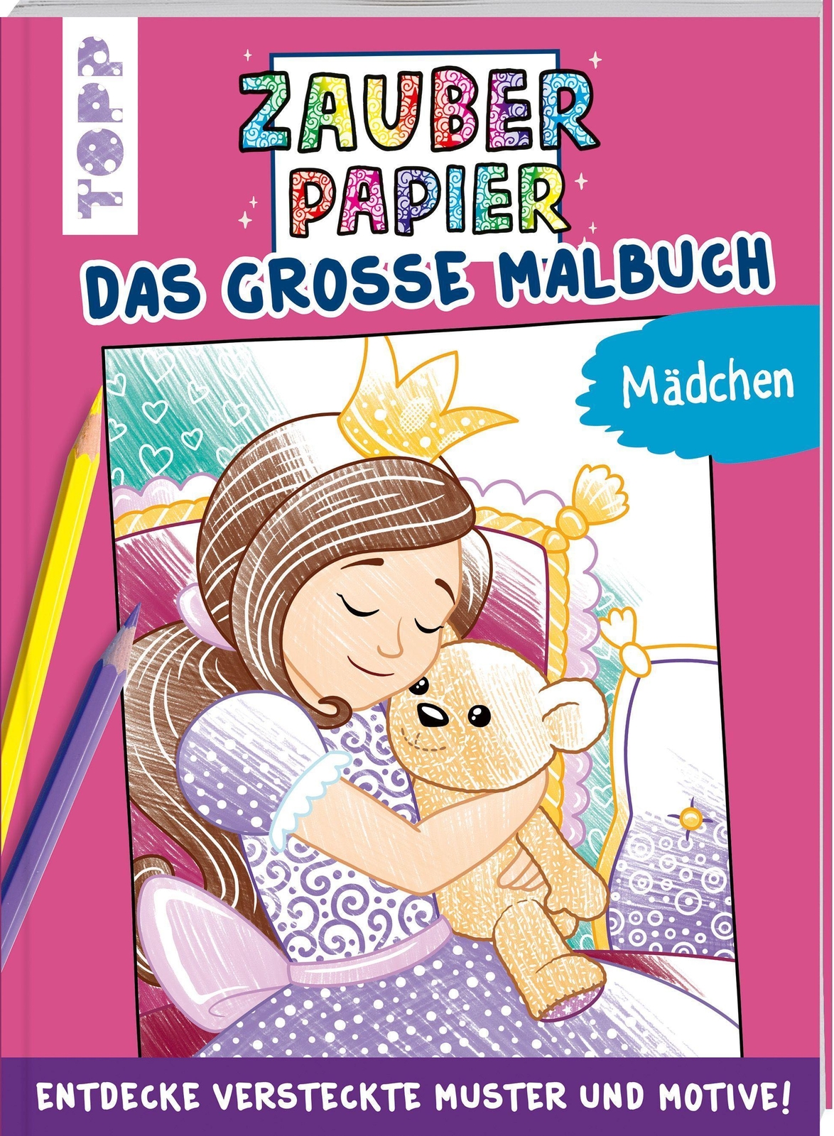 Thumbnail - Zauberpapier - Das Große Malbuch - Mädchen - Natascha Pitz -