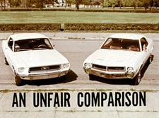 1968 AMC Javelin Versus Ford Mustang a Unfair Comparison Film ON DVD