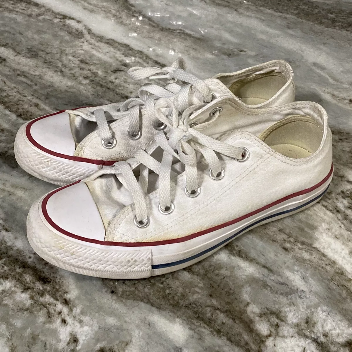 Converse W7652 All Star Oxford Optical WHT Sz 5.5 Women's Euro 36 | eBay