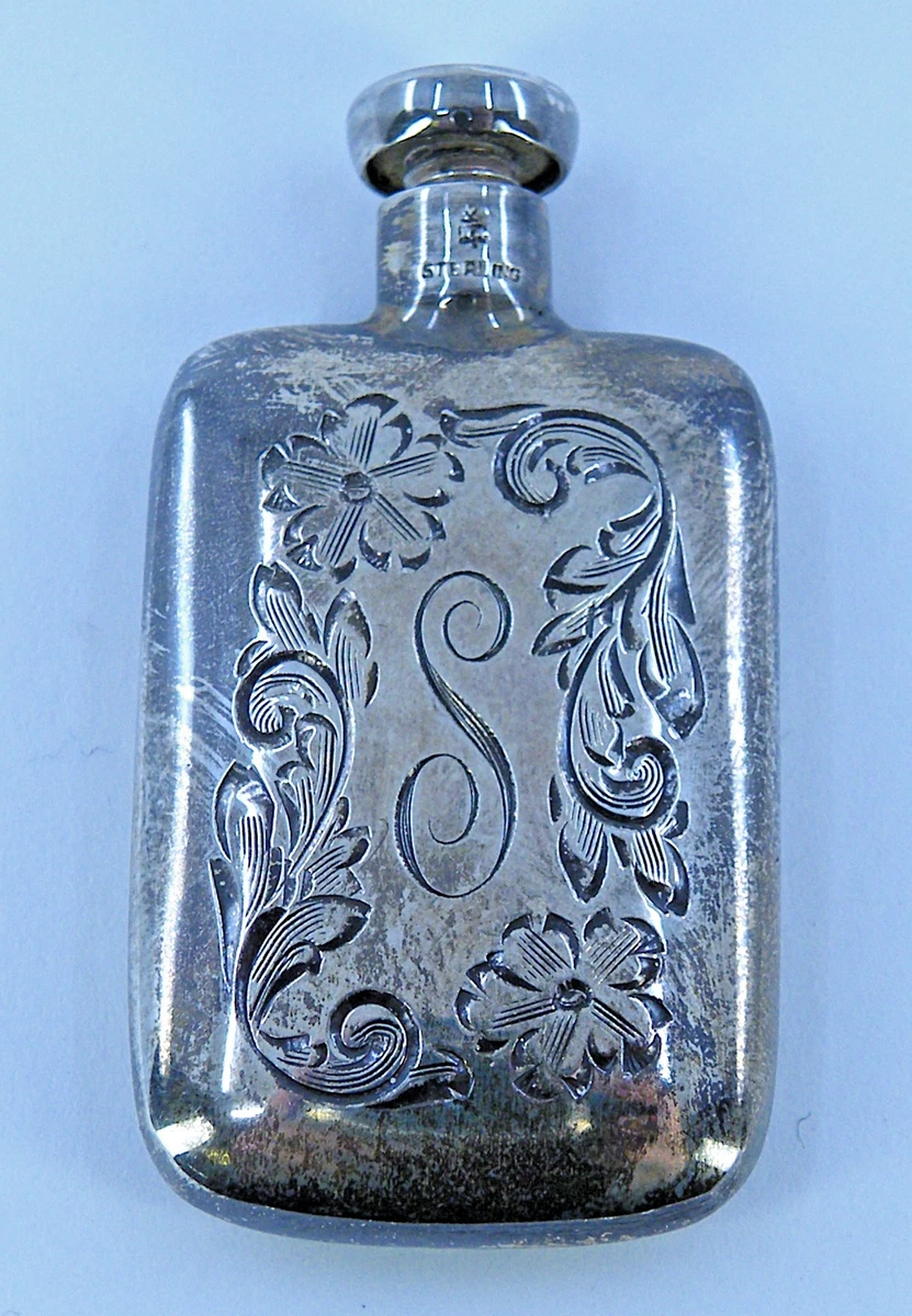 新艺术运动1900-1940 年美国纯银小口瓶、玻璃瓶、携带瓶| eBay