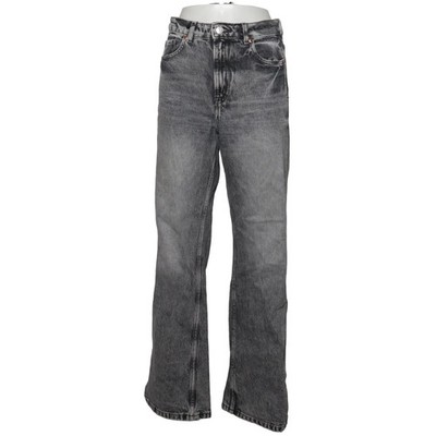 Divided by H&M, Jeans, Größe: 34, Grau, Baumwolle, Einfarbig, Denim, Damen #ULC