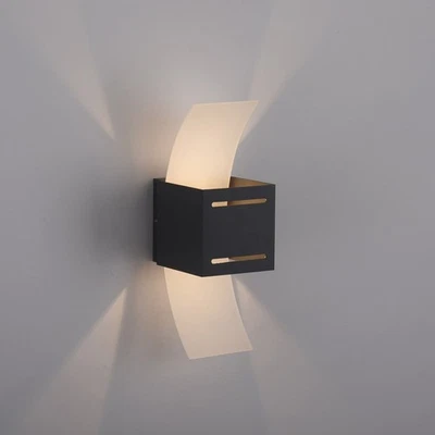 Paul Neuhaus Designlampe Wandleuchte Orma Anthrazit max. 40W G9 LED Up & Down - Bild 1 von 4