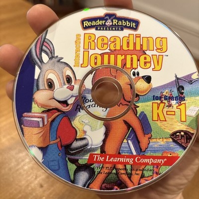 Reader Rabbit's Interactive Reading Journey grades K-1 CD ROM *no case* C3