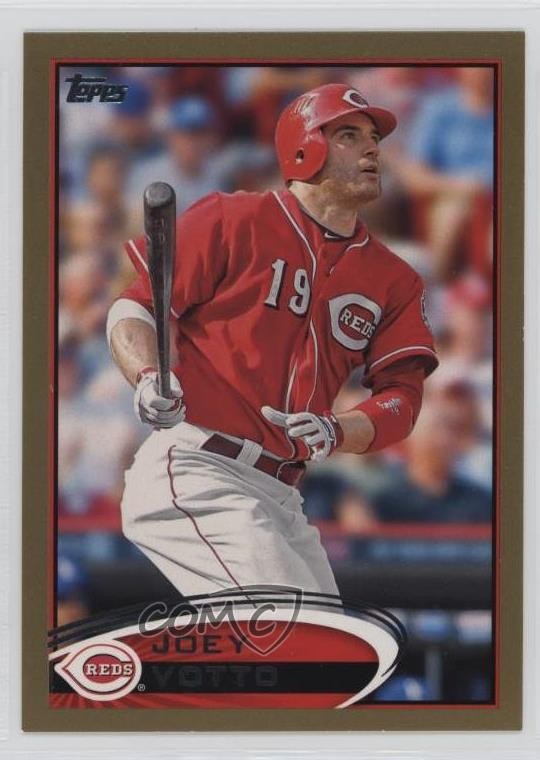 2012 Topps Gold 446/2012 Joey Votto #498 g2d