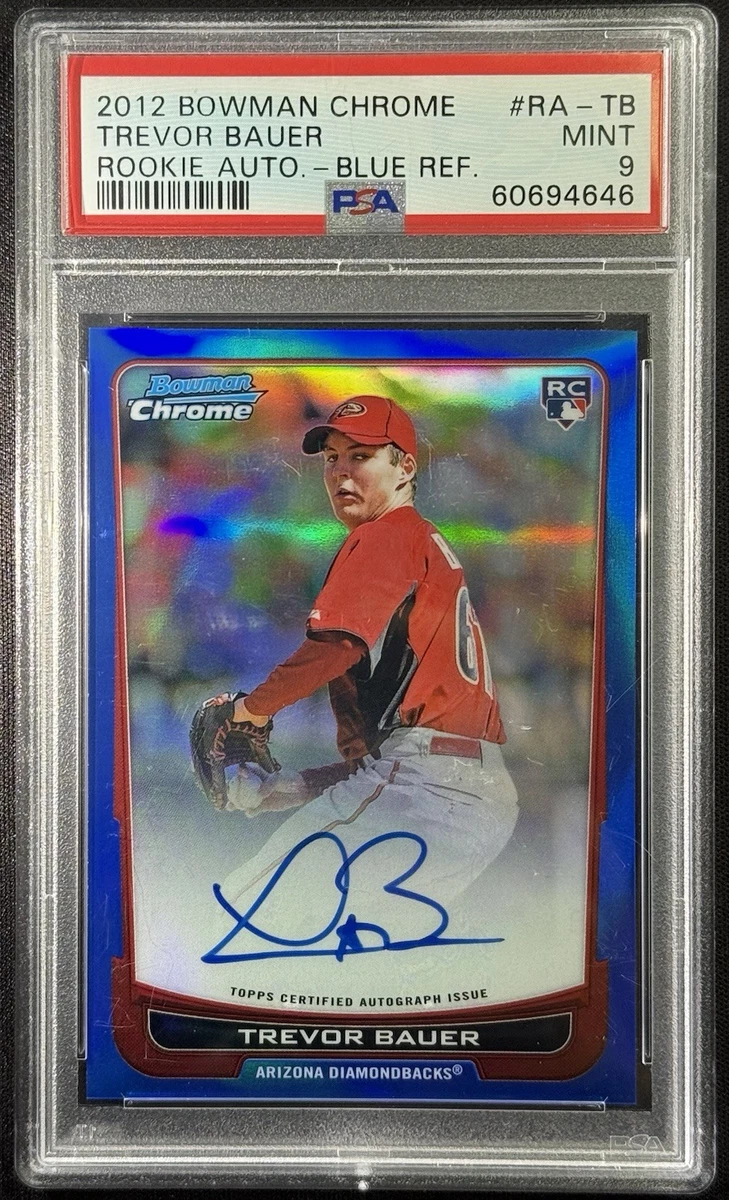 Trevor Bauer Baseball Sports Trading Cards & Accessories Rookie